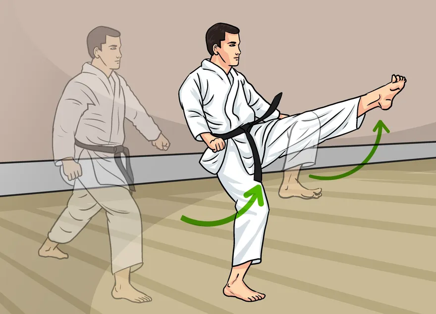 Qanday qilib Mae Geri (Shotokan Karate)