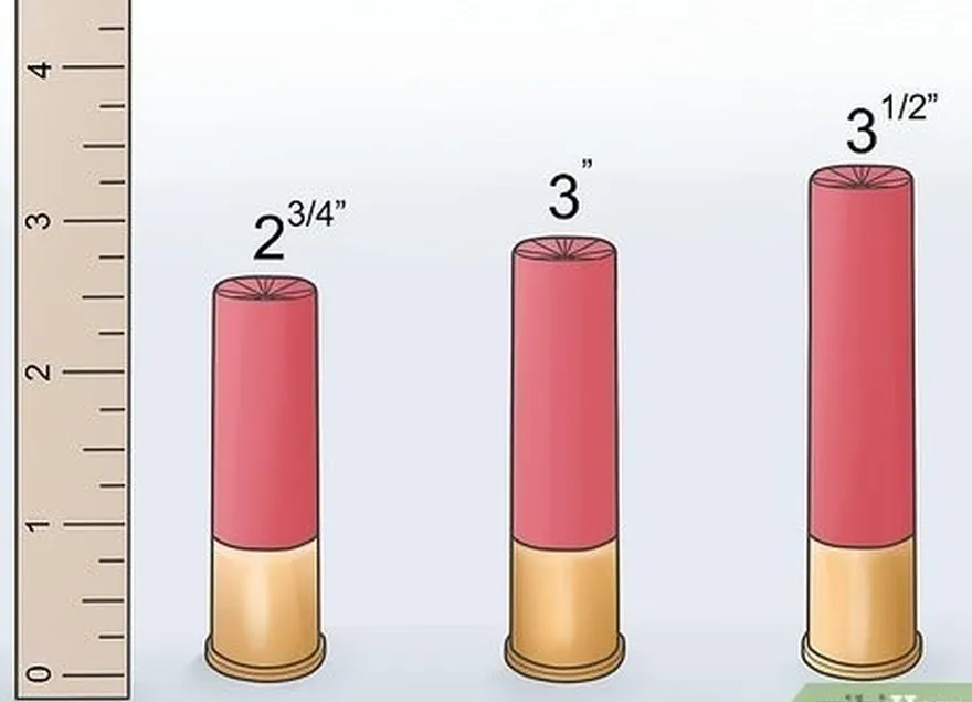 3-qadam - qurolingiz uchun tegishli hajmdagi qobiq oling.