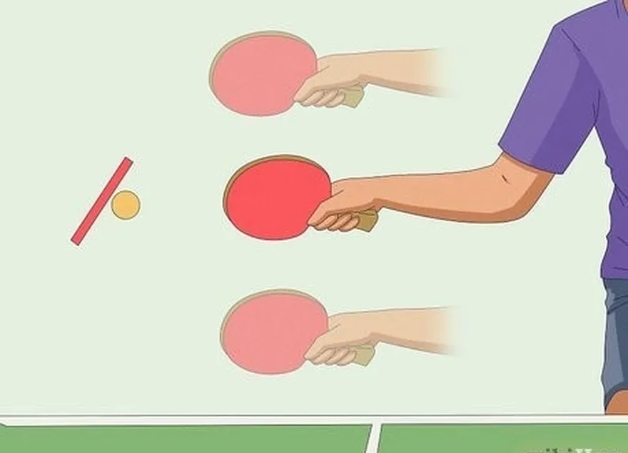 to'pni o'qish's spin helps you position your paddle correctly for a hit.