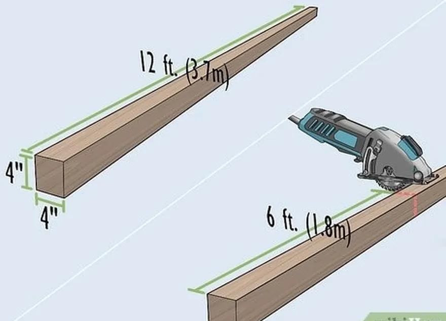 1-qadam 2 vertikal qo'llab-quvvatlaydi, shuning uchun ular're 6 ft (1.8 m) long.