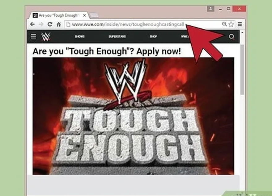 5-qadam tough enough orqali wwe shartnomasiga ariza bering.