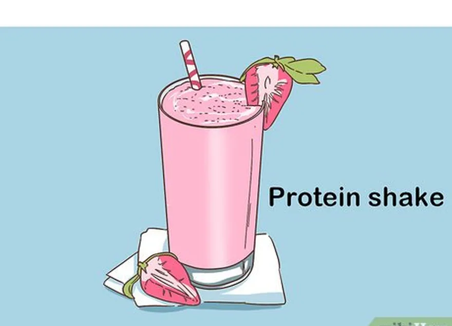 6-qadam mashq qilishdan 1 soat oldin va keyin darhol proteinli kokteyl iching.