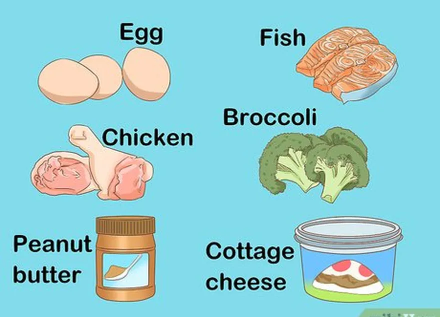 1-qadam tana vaznining 1 kilogrammi (0,45 kg) uchun 0,6-1 gramm protein iste'mol qiling.