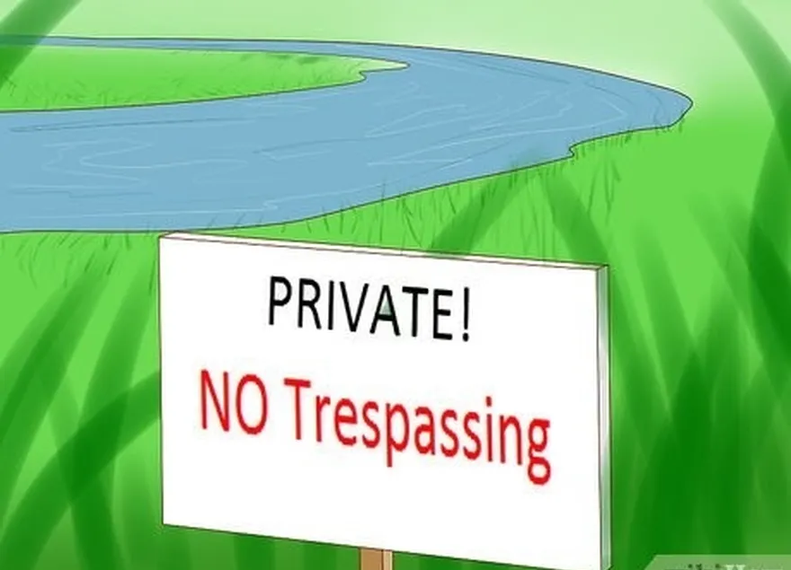 3-qadam't trespass private property without consent.