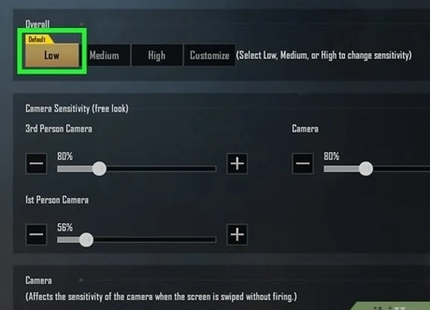 6-qadam agar sezuvchanlikni pasaytiring're using a game controller.