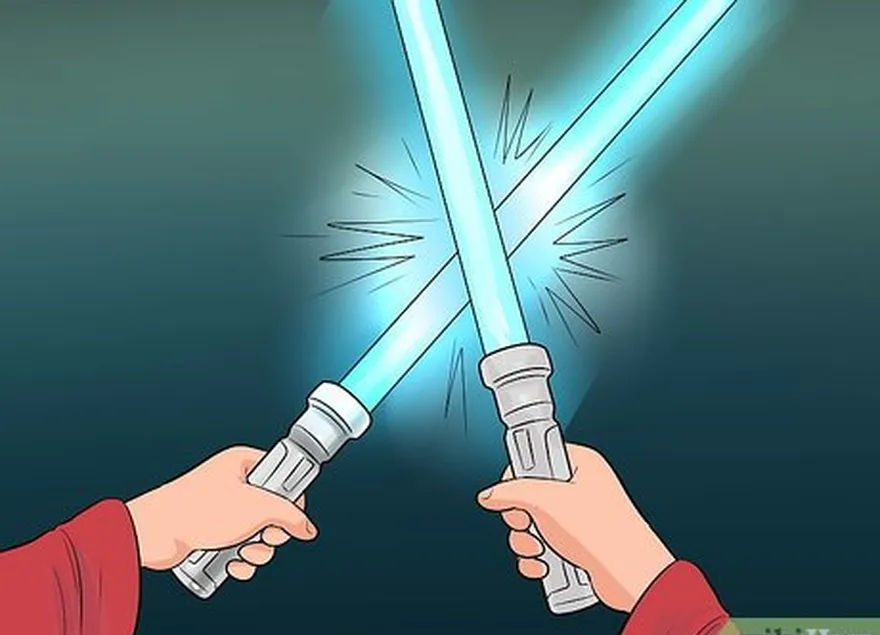 6-qadam't hit your lightsabers together!