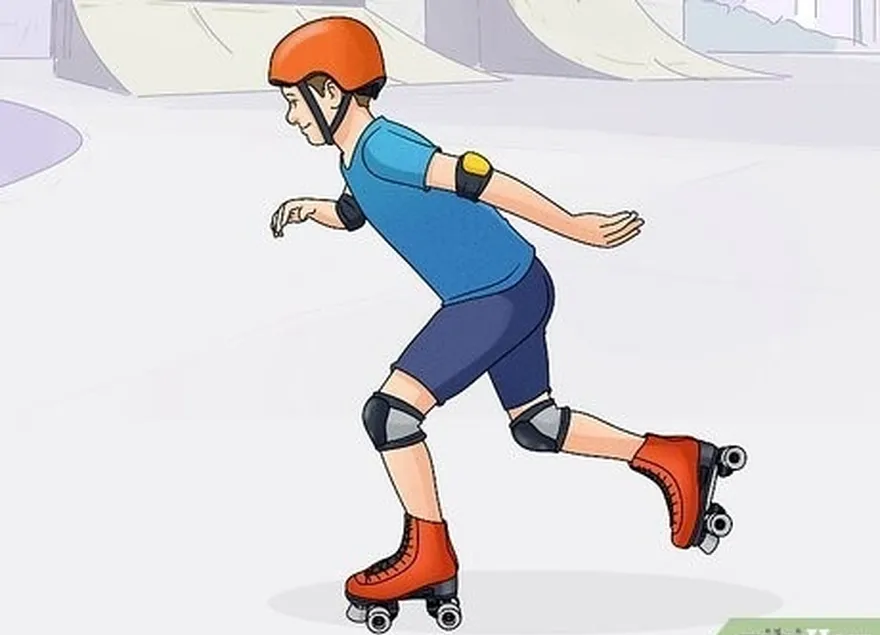 bolangiz's posture and arm stance can help them skate faster.