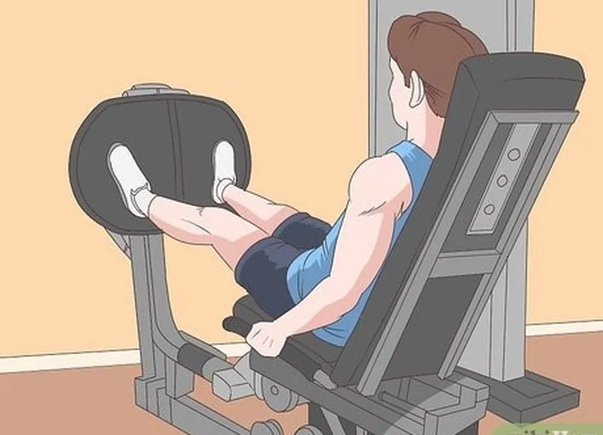 6-qadam, sizning sport zalingizda ishlang's leg press machine.