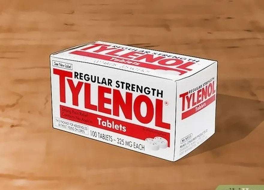 5-qadam nsaid yoki acetaminofen (tilenol) bilan og'rig'ining kichik alomatlarini engillashtiring.