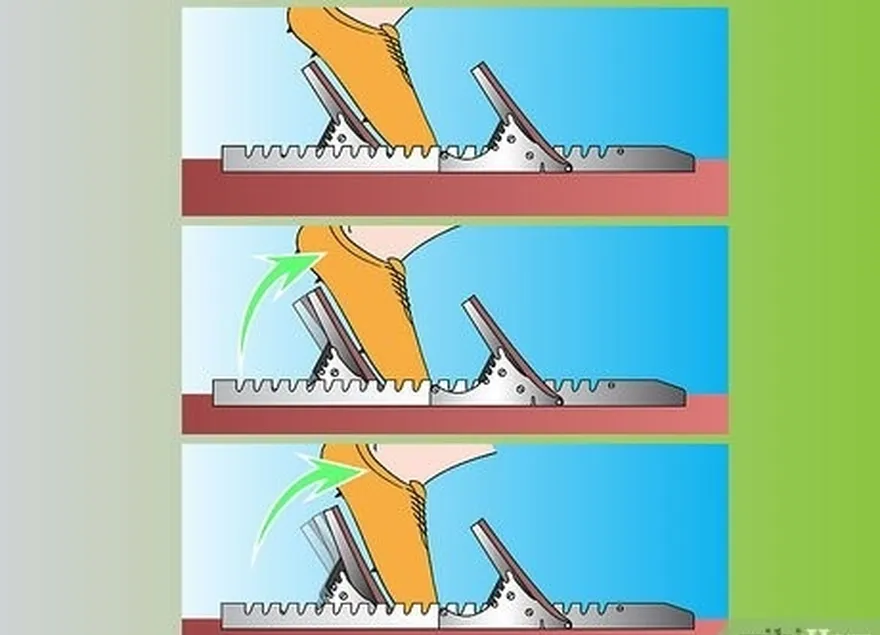 8-qadam, kuchsiz orqa oyoq blokini burchakni ulang's either up to the highest incline, or second highest.