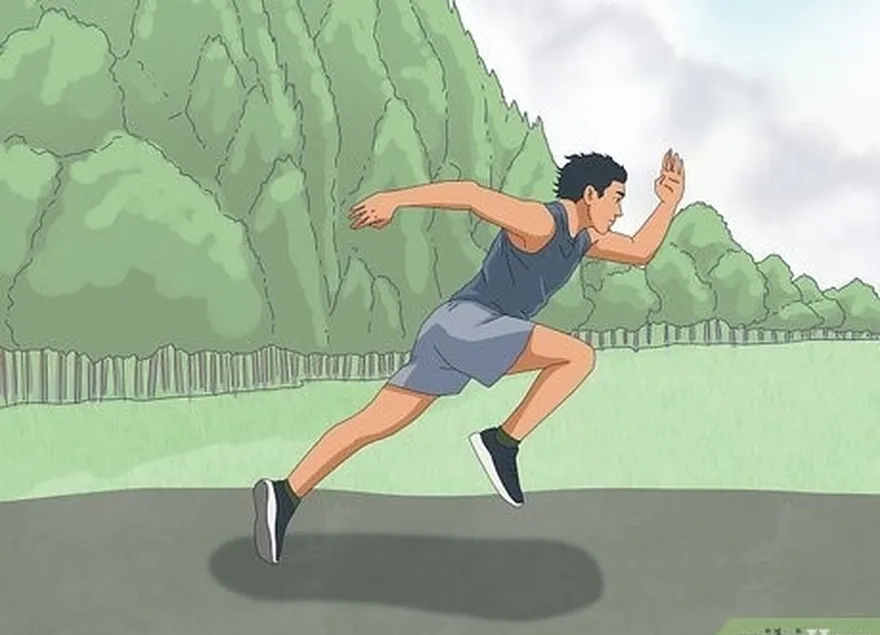 1-qadam - sprinting ko'nikmalarini yashiring.