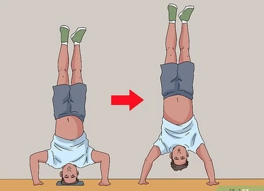 3-qadam harakat qilib ko'ring bottoms-up push ups.